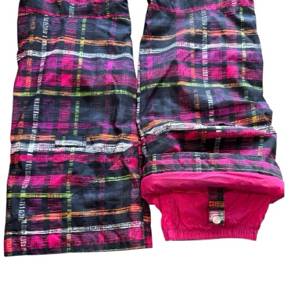 Jupa Ski & Snowboard Pants Multi-Colored Plaid Youth Size 16 - Picture 9 of 11